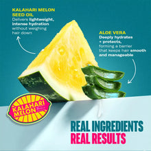 Load image into Gallery viewer, Mielle Organics Kalahari Melon & Aloe Vera Deep Hydration Multi-Tasking Leave-In Conditioner - 6.7 Fl Oz: Cream, Daily Use