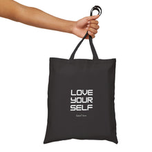 Load image into Gallery viewer, Love Yourself | Cotton Canvas Tote Bag
