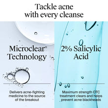 Load image into Gallery viewer, Neutrogena Oil-Free Salicylic Acid Acne Fighting Face Wash - 9.1Oz: Hypoallergenic, Liquid, for Normal, Oily, Combination Skin