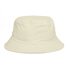 Load image into Gallery viewer, Minimal Monogram Bucket Hat — R|I Embroidered Rust Fashion Hat