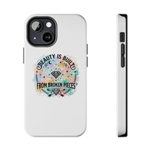 Load image into Gallery viewer, Beauty Is Built From Broken Pieces Phone Cases - Radiant Haven