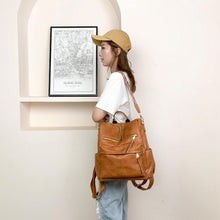 Load image into Gallery viewer, Women'S Fashion Backpack Purse Multipurpose Design Convertible Satchel Handbags Shoulder Bag Travel Bag