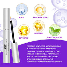 Load image into Gallery viewer, Lash Serum,Eyelash Growth Serum - Rapid Eyelash for Stronger, Healthier Lashes & Brows, Vegan & Cruelty-Free (2 PCS)
