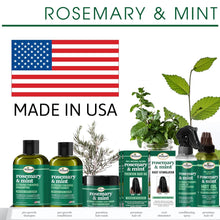 Load image into Gallery viewer, Rosemary and Mint Hair Strengthening Shampoo 12 Oz & Conditioner with Biotin 12 Oz 2-PC Boxed Set - Sulfate Free Shampoo & Conditioner, Paraben Free