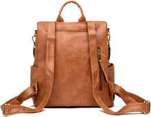 Load image into Gallery viewer, Women'S Fashion Backpack Purse Multipurpose Design Convertible Satchel Handbags Shoulder Bag Travel Bag