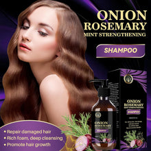 Load image into Gallery viewer, Champu De Cebolla Y Romero Con Biotina, Onion, Biotin and Rosemary Shampoo and Conditioner Set, Onion Shampoo for Hair Growth, Stronger, Thicker and Longer Hair (3 PCS)