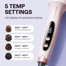 Load image into Gallery viewer, Transform Your Hair with the Wavytalk 1.5 Inch Thermal Brush - Achieve Salon-Quality Blowouts Effortlessly in Sakura Pink