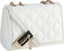 Load image into Gallery viewer, Quilted Crossbody Bag for Women - Leather Shoulder Bag Fashion Chain Small Purse