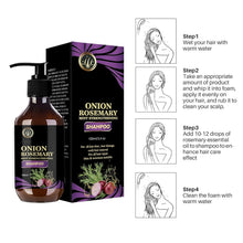 Load image into Gallery viewer, Champu De Cebolla Y Romero Con Biotina, Onion, Biotin and Rosemary Shampoo and Conditioner Set, Onion Shampoo for Hair Growth, Stronger, Thicker and Longer Hair (3 PCS)