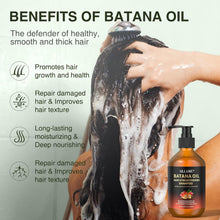 Load image into Gallery viewer, Batana Oil Hair Growth Shampoo, Strengthening Regrowth Shampoo for Men & Women with Thinning Hair & Hair Loss, Infused Rosemary, Mint Oil Nourishes Scalp, Sulfate Free for All Hair Types, 10.15 Fl.Oz
