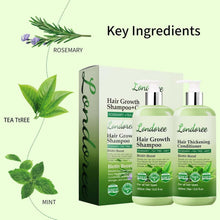 Load image into Gallery viewer, Rosemary Shampoo and Conditioner Set for Hair Growth – Biotin & Tea Tree Oil – Thickening & Strengthening Formula for Thinning Hair, Hair Loss, Scalp Therapy – 13.5 Fl Oz Each (400Ml)