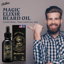 Load image into Gallery viewer, Beard Oil for Men | All Natural, Organic Beard & Mustache Growth Oil for Mens | 1 Fl Oz Pack of 1, Made in USA | Gifts for Men, Boyfriend| Husband | Citrus Scented Beard Softener for Men