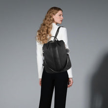 Load image into Gallery viewer, Women Backpack Purse Waterproof Nylon Anti-Theft Rucksack Lightweight Shoulder Bag