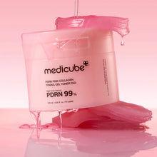 Load image into Gallery viewer, MEDICUBE PDRN Pink Collagen Toning Gel Toner Pad 70Pcs | 120Ml | Tracking