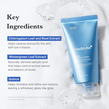 Load image into Gallery viewer, Facial Cleanser Zero Foam Cleanser | Daily Gentle Cleansing Foam for Sensitive Skin | Excess Sebum Control, Hydration, Pore Minimization | Korean Skincare, 4.23 Oz