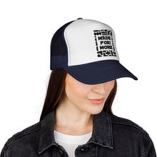 Load image into Gallery viewer, Made For More Retro Block Logo Mesh — Radiant Haven Hat
