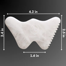 Load image into Gallery viewer, Mount Lai - the Vitality Qi White Jade Gua Sha Sculpting Tool | Face Sculptin...
