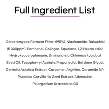 Load image into Gallery viewer, Galactomy Bakuchiol Serum 1.01Fl.Oz/30Ml, Retinol Face Serum, Niacinamide 2%, Panthenol, Collagen, Wrinkle Care, for Sensitive Skin, Daily Anti-Aging Facial Serum Korean Skincare