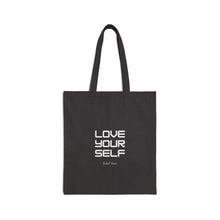 Load image into Gallery viewer, Love Yourself | Cotton Canvas Tote Bag