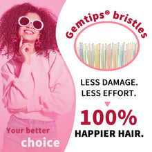 Load image into Gallery viewer, Detangling Wet Hair Brush for Thin or Straight Hair, Vented Detangler Hairbrush with Double-Layered Ultra and Soft-Nylon Bristles for Wet or Dry Hair, Gift for Women Girls Kids