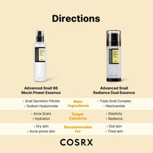 Load image into Gallery viewer, Advanced Snail Radiance Dual Essence (2.71 Fl.Oz)