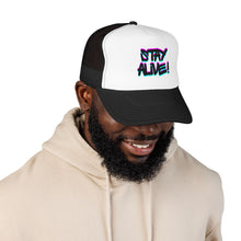 Load image into Gallery viewer, Stay Alive Trucker Hat – Radiant Haven