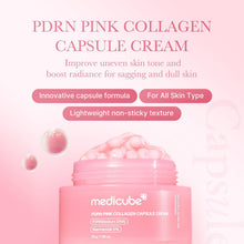 Load image into Gallery viewer, Capsule Cream with Salmon DNA PDRN Pink Collagen | Lightweight Moisturizing Cream with PDRN, Niacinamide for Uneven Skin Tone and Texture, Glow Hydration | Korean Skincare, 1.94 Oz