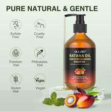 Load image into Gallery viewer, Batana Oil Hair Growth Shampoo, Strengthening Regrowth Shampoo for Men & Women with Thinning Hair & Hair Loss, Infused Rosemary, Mint Oil Nourishes Scalp, Sulfate Free for All Hair Types, 10.15 Fl.Oz