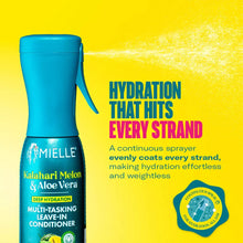 Load image into Gallery viewer, Mielle Organics Kalahari Melon & Aloe Vera Deep Hydration Multi-Tasking Leave-In Conditioner - 6.7 Fl Oz: Cream, Daily Use