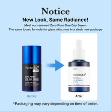 Load image into Gallery viewer, Medicube Zero Pore One-Day Serum Overnight Resurfacing Reduction in Pore Appearance after One Day of Use Serum