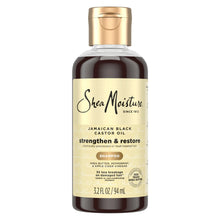 Load image into Gallery viewer, Strengthen & Restore Shampoo for Damaged Hair, Jamaican Black Castor Oil to Cleanse & Nourish Hair, 3.2 Fl Oz