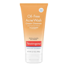 Load image into Gallery viewer, Oil-Free Acne Face Wash Cream Cleanser, 2% Salicylic Acid Acne Treatment, Daily Facial Cleanser for Acne-Prone Skin, 6.7 Fl. Oz