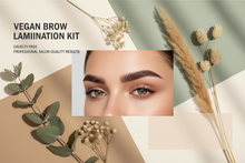 Load image into Gallery viewer, Vegan Brow Lamination Kit Banner
