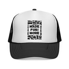 Load image into Gallery viewer, Made For More Retro Block Logo Mesh — Radiant Haven Hat
