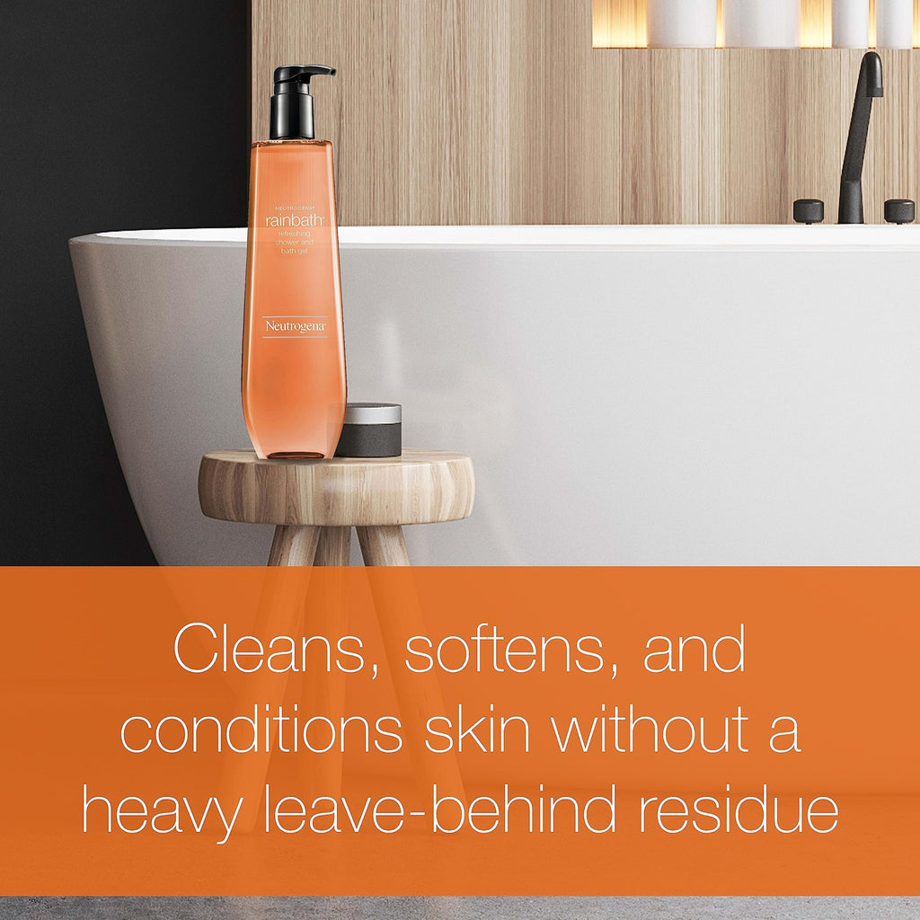 Neutrogena Rainbath Cleansing Shower & Bath Gel, Daily Moisturizing Body Wash