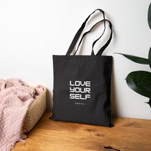 Load image into Gallery viewer, Love Yourself | Cotton Canvas Tote Bag
