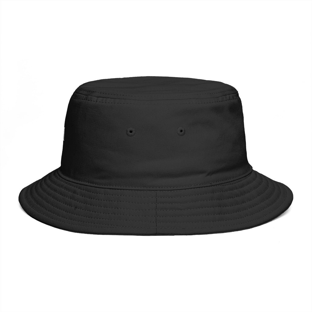 Minimal Monogram Bucket Hat — R|I Embroidered Rust Fashion Hat