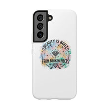 Load image into Gallery viewer, Beauty Is Built From Broken Pieces Phone Cases - Radiant Haven
