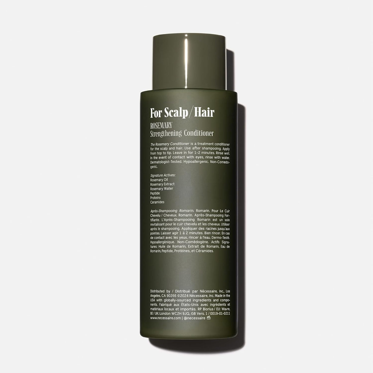 Rosemary Conditioner | Multi-Protien Strengthening Conditioner for Thinning Hair. for Women + Men. Good for All Hair Types/Textures. Free of Sulfates. Color-Safe. 250 Ml / 8.4 Oz