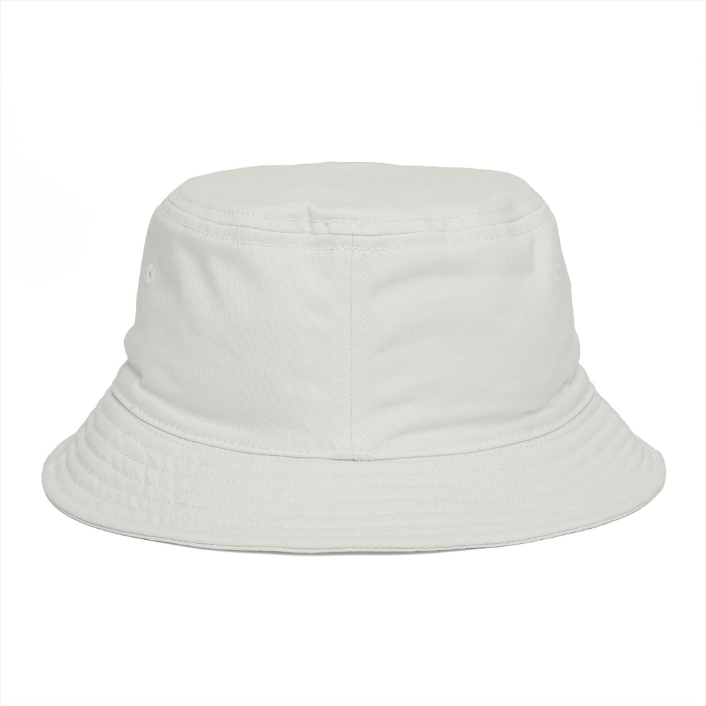 Minimal Monogram Bucket Hat — R|I Embroidered Rust Fashion Hat