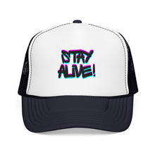 Load image into Gallery viewer, Stay Alive Trucker Hat – Radiant Haven
