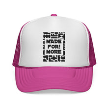 Load image into Gallery viewer, Made For More Retro Block Logo Mesh — Radiant Haven Hat
