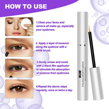 Load image into Gallery viewer, Lash Serum,Eyelash Growth Serum - Rapid Eyelash for Stronger, Healthier Lashes &amp; Brows, Vegan &amp; Cruelty-Free (2 PCS)
