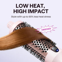 Load image into Gallery viewer, Transform Your Hair with the Wavytalk 1.5 Inch Thermal Brush - Achieve Salon-Quality Blowouts Effortlessly in Sakura Pink
