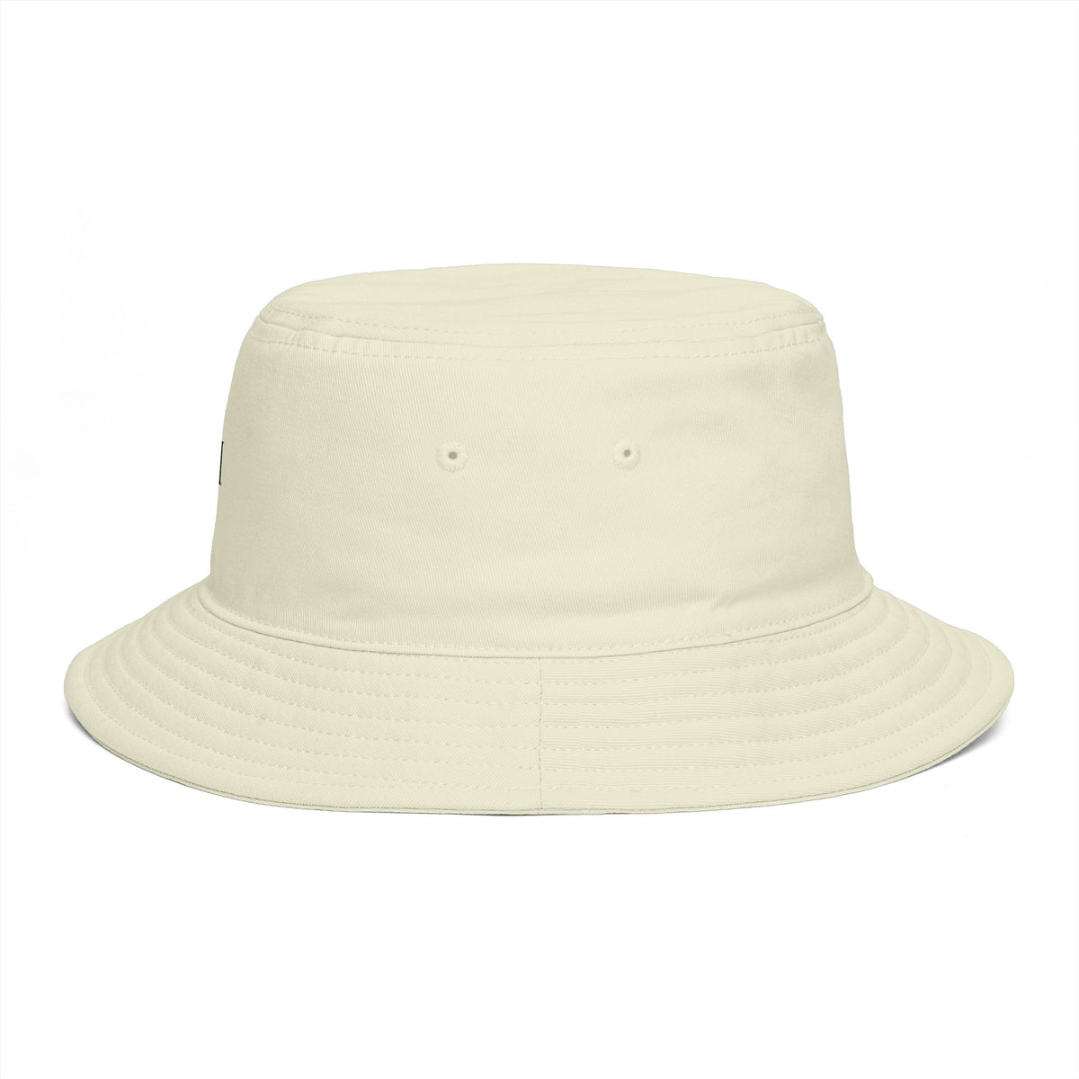 Minimal Monogram Bucket Hat — R|I Embroidered Rust Fashion Hat