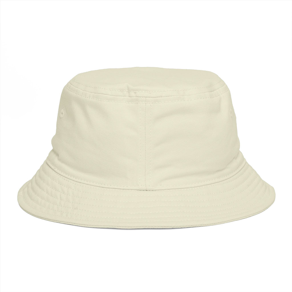 Minimal Monogram Bucket Hat — R|I Embroidered Rust Fashion Hat