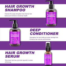 Load image into Gallery viewer, Hair Growth Shampoo and Conditioner Set with Rosemary, Biotin, Argan, and Castor Oils for Thinning, Damaged, Curly Hair
