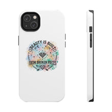 Load image into Gallery viewer, Beauty Is Built From Broken Pieces Phone Cases - Radiant Haven
