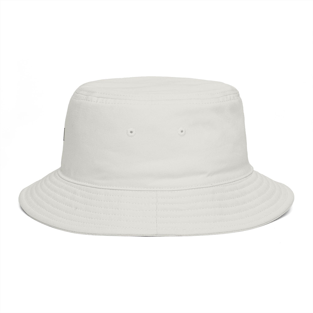 Minimal Monogram Bucket Hat — R|I Embroidered Rust Fashion Hat