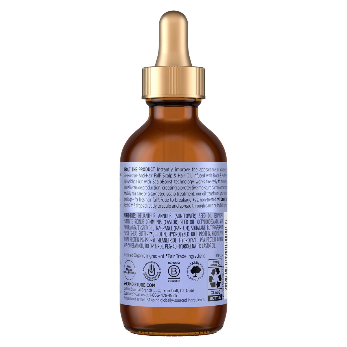Scalp & Hair Oil Anti-Hair Fall 2 Fl Oz